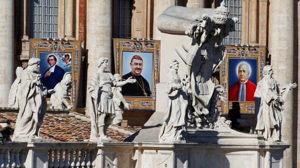 El papa Francisco canonizó a siete nuevos santos