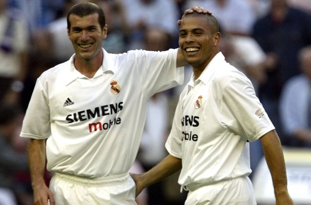 Zidane: «Ronaldo es el mejor con el que jugué»