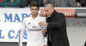 (Vídeo) Zidane debuta a su hijo que le responde con gol