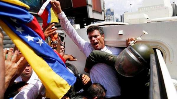 Líder opositor venezolano Leopoldo López cumplió 1.000 días en prisión
