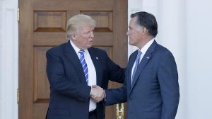 Trump confirma que considera a Mitt Romney como candidato para secretario de Estado