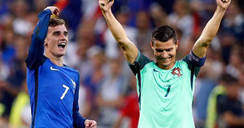 Cristiano: «Griezmann me dijo que me detestaba» tras la final de la Eurocopa