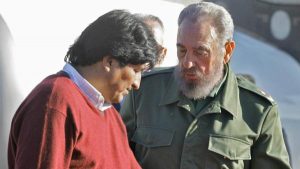 Evo Morales dijo que Fidel Castro «puso a Cuba en el mapa del mundo» durante su despedida en La Habana