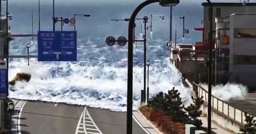 Japón toma medidas para un tsunami con olas de más de 30 metros de altura