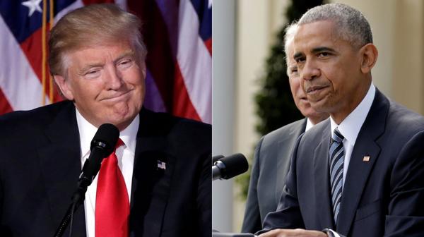 Barack Obama recibe a Donald Trump en la Casa Blanca para iniciar la transición