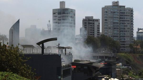 Incendio en un centro comercial de Perú: al menos cinco muertos