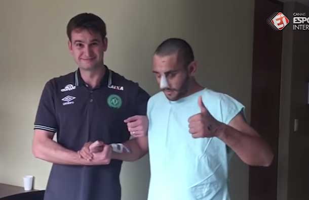 (Vídeo) Los primeros pasos Alan Rushel futbolista sobreviviente del Chapecoense