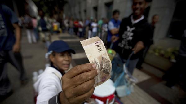 La crisis de los billetes no tiene fin en Venezuela