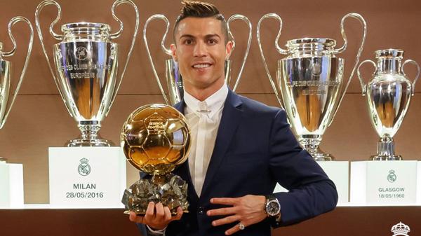 Cristiano Ronaldo ganó su cuarto Balón de Oro