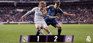 Real Madrid pierde en casa ante el Celta de Vigo