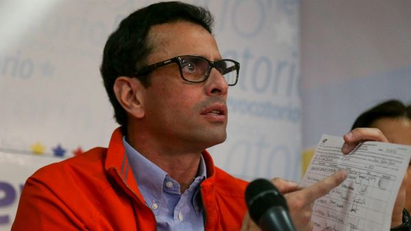 Henrique Capriles afirmó que el diálogo es «inútil si no se escucha la voz del pueblo»