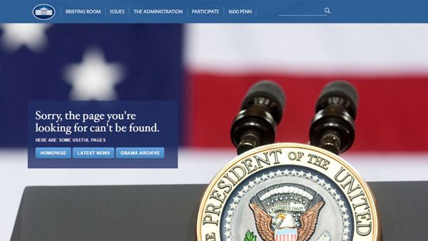 La Casa Blanca cerró su sitio web en español tras la llegada de Donald Trump al poder