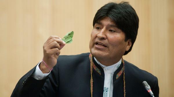 Evo Morales anunció que Bolivia comenzará a exportar coca a Venezuela y Ecuador