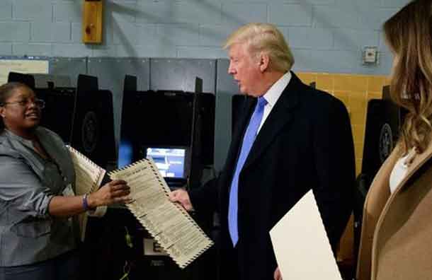 Trump sospecha un fraude electoral en EE.UU.