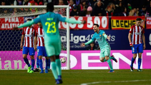 (Vídeo) Con un golazo de Messi el Barcelona derrotó 1-2 al Atlético de Madrid