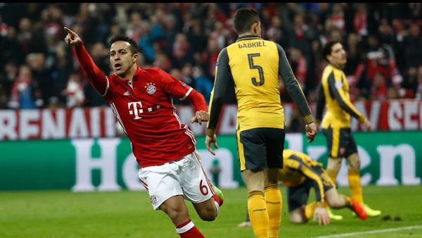 (Vídeo) Bayern Múnich aplastó al Arsenal en Alemania