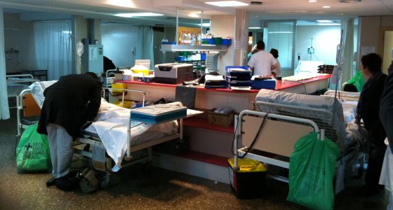 Cuatro centros médicos nacionales sobrepasan niveles de ocupación hospitalaria