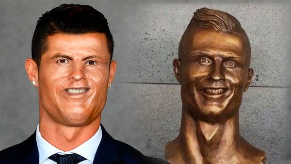Los memes más divertidos sobre el busto de Cristiano Ronaldo