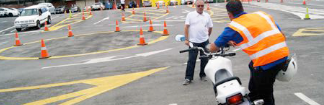 Motociclistas llegan sin preparación a prueba práctica de manejo, alerta COSEVI
