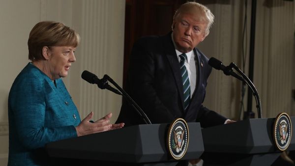 Donald Trump acusó a Alemania de deber «grandes sumas de dinero» a la OTAN