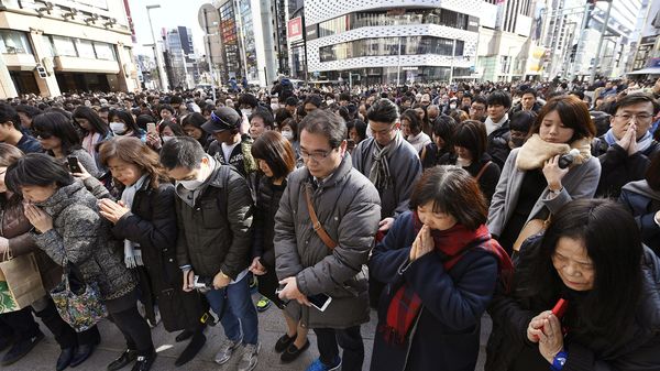 Japón conmemoró el sexto aniversario del devastador tsunami que dejó más de 18 mil muertos