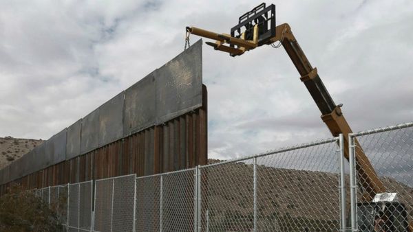 Donald Trump exigió a las constructoras que el muro en la frontera sea de 9 metros de alto