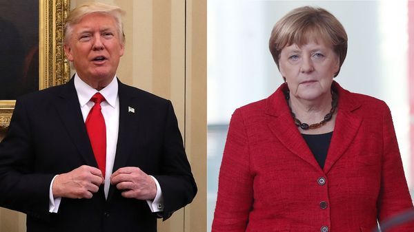 Donald Trump recibe a Angela Merkel en la Casa Blanca este viernes