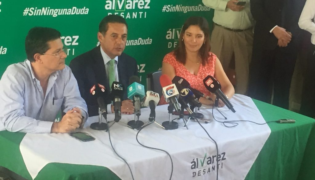 Álvarez Desanti asume candidatura del PLN con reto de sanar heridas de precampaña