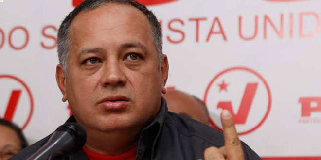 Diosdado Cabello advirtió que en Venezuela “no habrá elecciones generales bajo ninguna circunstancia”