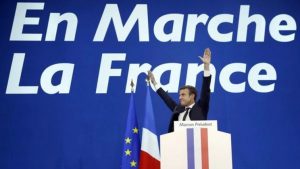 Emmanuel Macron fue electo presidente de Francia según proyecciones de resultados oficiales