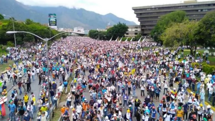 Gran Plantón en Venezuela contra régimen militar de Maduro será «hasta que el cuerpo aguante»