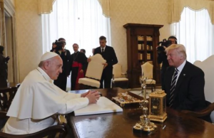 El papa Francisco recibió a Donald Trump en el Vaticano