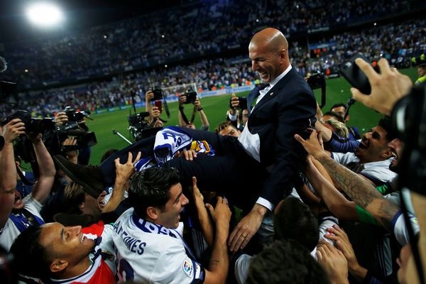 ¿Qué le dijo Zinedine Zidane a los futbolistas del Real Madrid en el entretiempo?