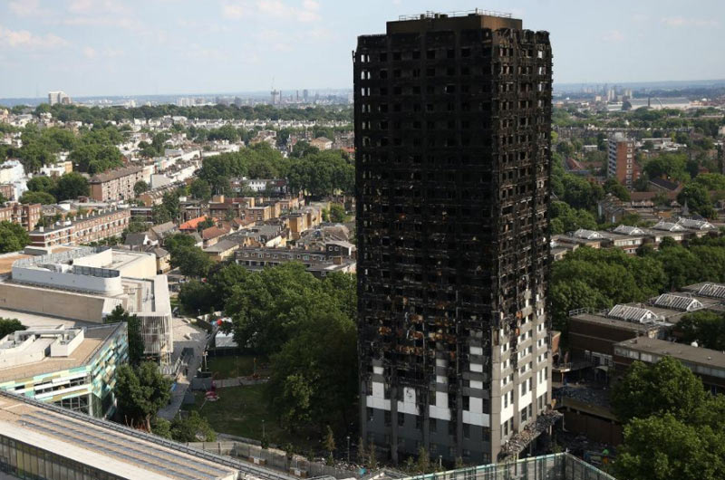 Incendio en Londres: Policía confirmó el origen de la tragedia de la Torre Grenfell