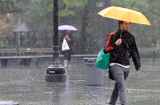 Sistema de baja presión provocará lluvias en todo el país durante este lunes