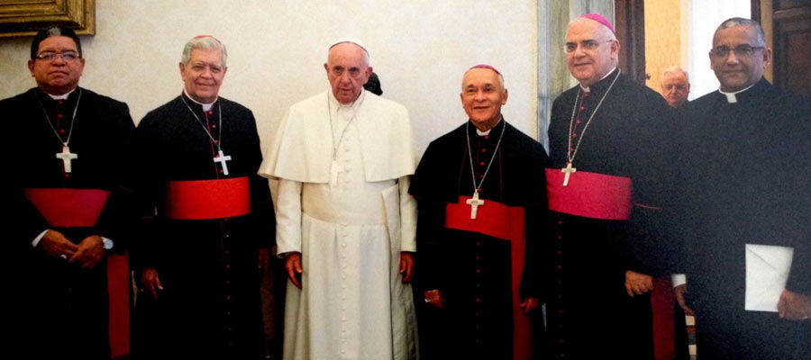 Papa se reunió con obispos venezolanos que le plantearon los abusos del régimen de Nicolás Maduro