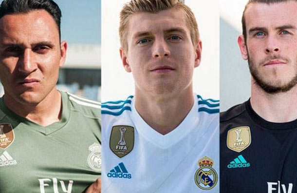 Real Madrid presentó sus nuevas camisetas para la temporada 2017-2018