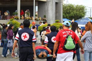 Cruz Roja ya atendió a 94 romeros, la mayoría por causa médica