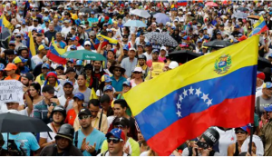 La oposición venezolana se concentra para manifestarse por los «100 días de lucha» contra el régimen de Nicolás Maduro