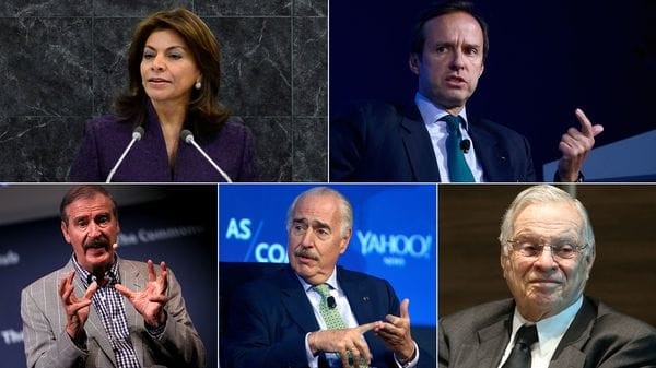 Ya en Venezuela los cinco ex presidentes que observarán el plebiscito de la oposición