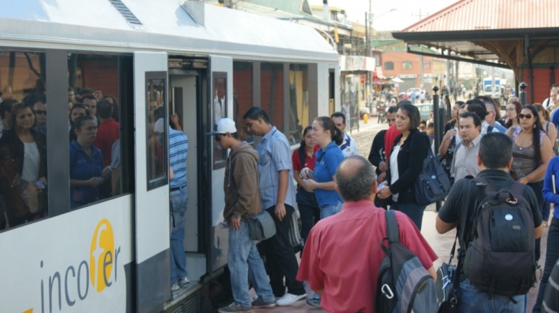 Incofer garantiza servicio continuo del tren a Cartago durante romería