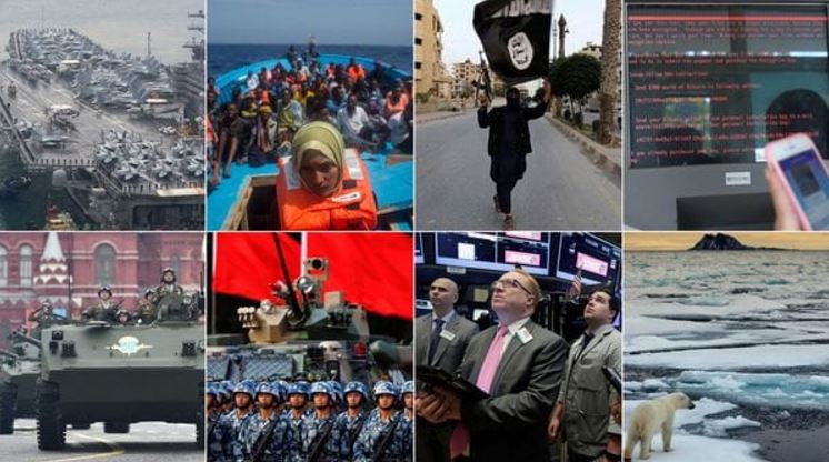 Encuesta mundial: cuáles son las 8 mayores amenazas a la seguridad a las que le teme la gente