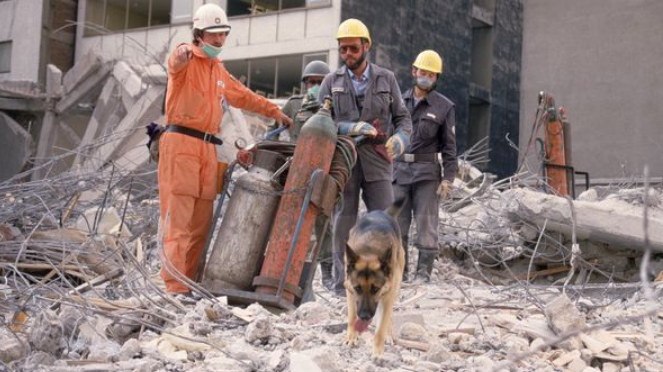 Un 19 de septiembre hace 32 años, otro poderoso terremoto devastó la ciudad de México y mató a miles de personas