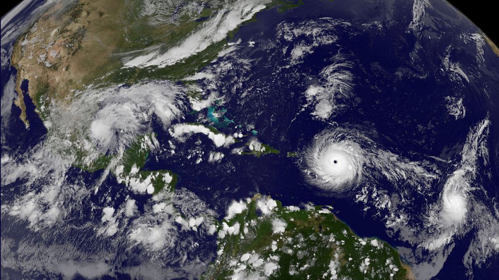 Influencia indirecta de huracán Irma incrementará lluvias a partir del sábado