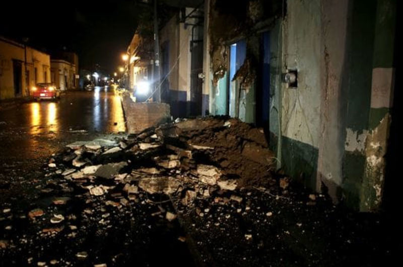 Un terremoto de 8,2 grados de magnitud sacudió el sur de México