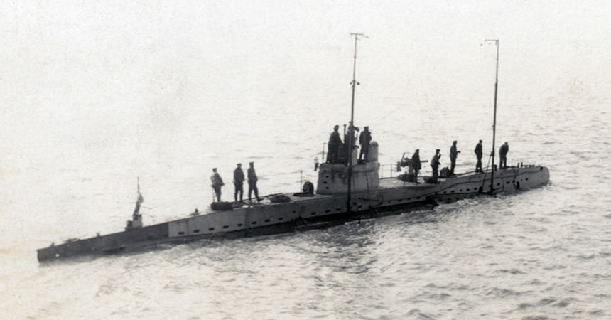 Encuentran casi intacto un submarino de la I Guerra Mundial cerca de Bélgica