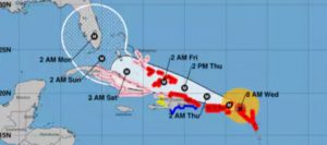 El huracán Irma, de categoría 5, tocó tierra en las islas del Caribe y acecha a Puerto Rico