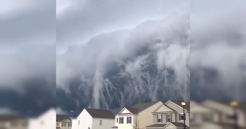 La apocalíptica imagen de una tormenta en EE.UU.