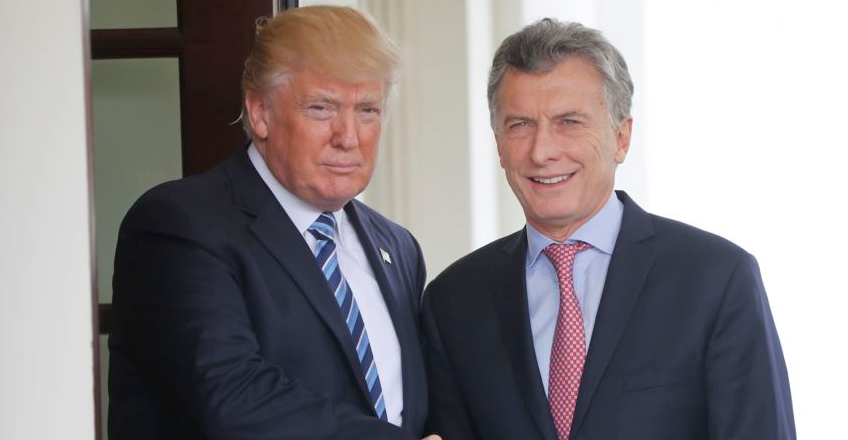 Trump y Macri hablan sobre Venezuela y relación bilateral