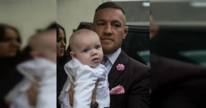 Las imágenes del extravagante bautizo del hijo de Conor McGregor